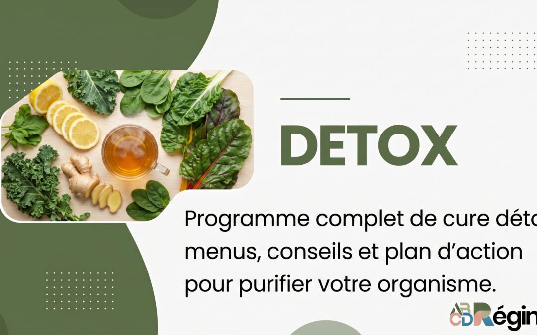 Programme complet de cure détox : menus, conseils et plan d&rsquo;action pour purifier votre organisme